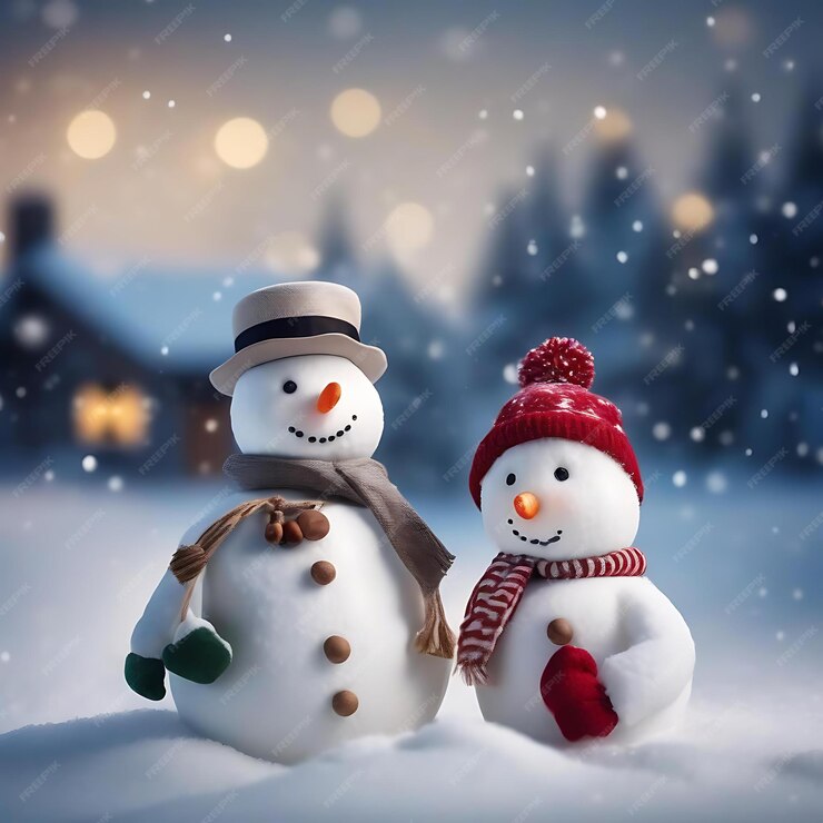 snowman-snowman-are-standing-snow_1014665-1658